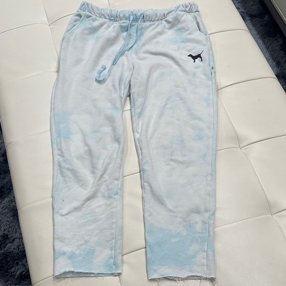 PINK Victoria's Secret Tie-Dye Joggers with pockets